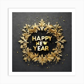 Happy New Year 86 Art Print