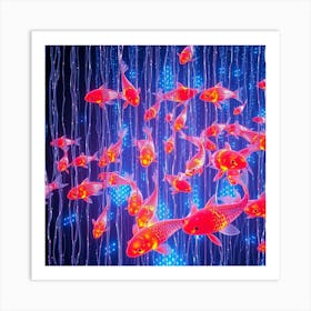 Koi Pond 1 Art Print