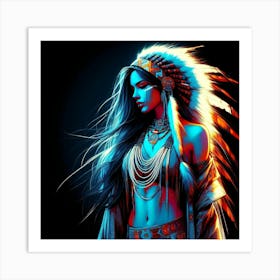 Exotic Beauty Artwork 199 Art Print