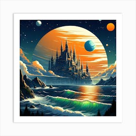 A Fantastical Land 16 Art Print