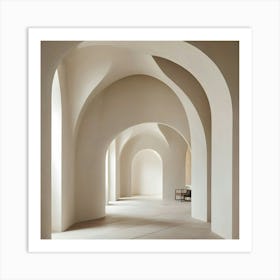 Arched Hallway 2 Art Print