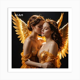 Angel Wings 2 Art Print