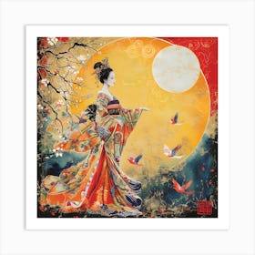 Amaterasu 4 Art Print