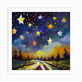 Stars In The Sky 3 Art Print