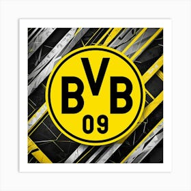 Borussia Dortmund Logo Wall Art 31 Art Print