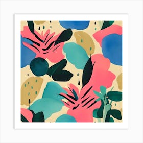 Tropical Print I Art Print