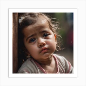 Portrait Of A Child Art Print