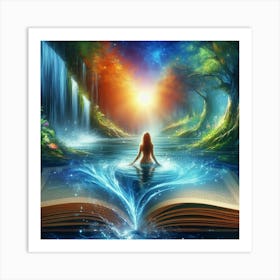 Open Book 1 Art Print