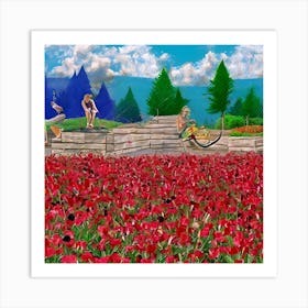 The Garden Art Print