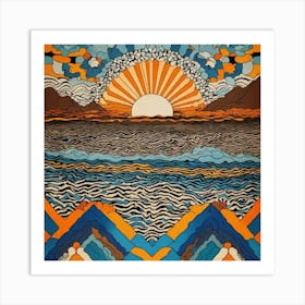 Sunset Art Print