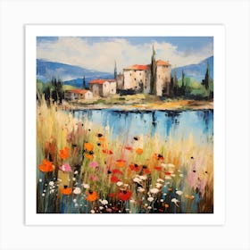 Azure Skies Over Florence Art Print