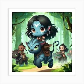 Avatar Adventure Art Print