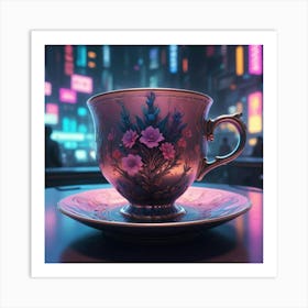 Tea Art 414 Art Print