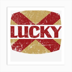 Lucky Lager Art Print