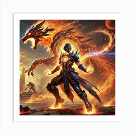 Flame Infusion Art Print