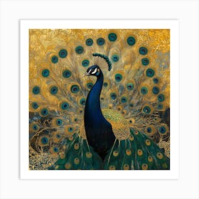 Peacock 17 Art Print