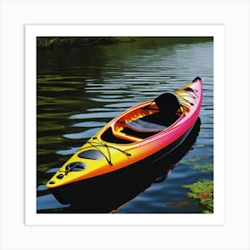 kayak Art Print