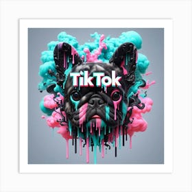 Tiktok 3 Art Print