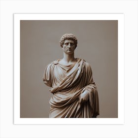 Roman Bust Art Print