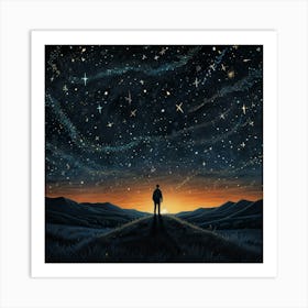 Starry Night 17 Art Print