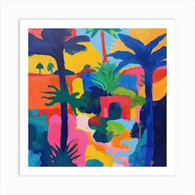Abstract Travel Collection Tulum Mexico 2 Art Print
