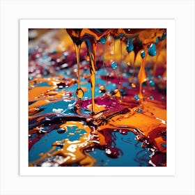 Abstract Painting 3 Art Print