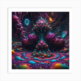 Psychedelic Art 5 Art Print