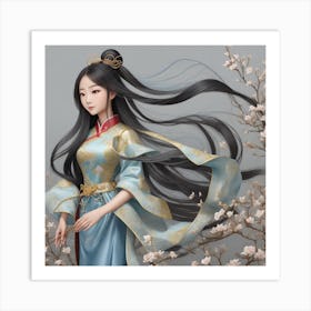 Chinese Princess Art Print