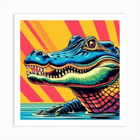 Alligator 1 Art Print