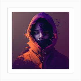 Portrait Of A Woman Art Print