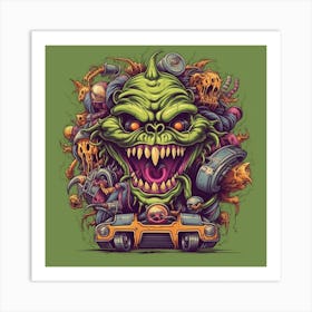 Monster Truck Art Print