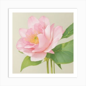 Lotus Flower Art Print