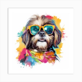 Shih Tzu Art Print