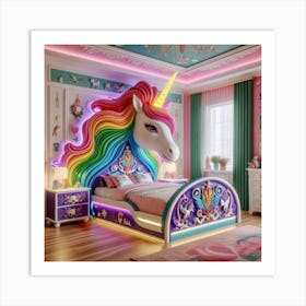 Unicorn Bedroom Poster