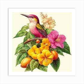 Hibiscus Art 15 Art Print