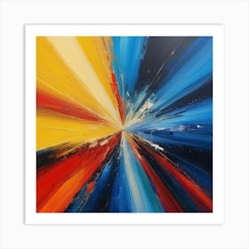 Abstract Painting 17 Art Print