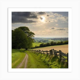 Country Road 14 Art Print