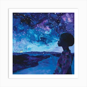 Starry Night 41 Art Print