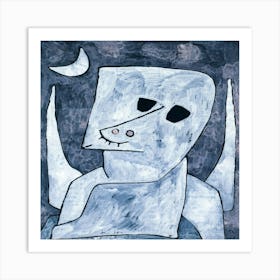 'The Moon And The Dog' Art Print