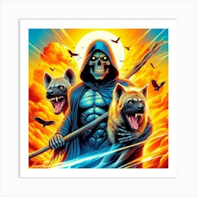 The Grim Reaper (Variant 2) Art Print