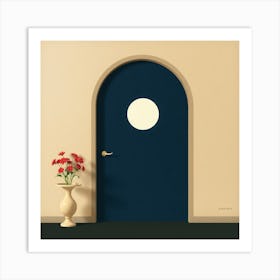 Blue Door Art Print