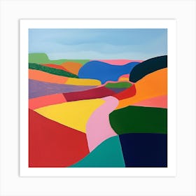 Abstract Travel Collection Belgium 1 Art Print