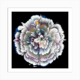 Flower In Water Art Print