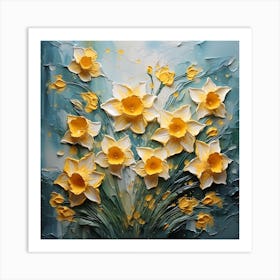 Daffodils 41 Art Print