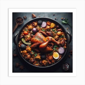 Paella 1 Art Print