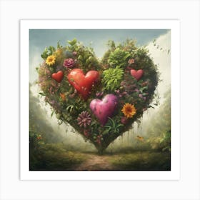 Heart Of The Forest 1 Art Print