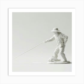 Fishing Man Art Print