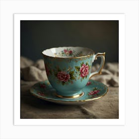 Tea Art 144 Art Print