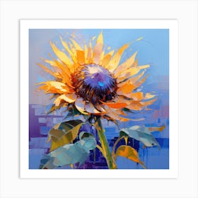 Sunflower 25 Art Print