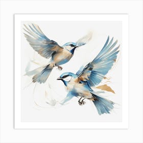 Blue Jays Art Print